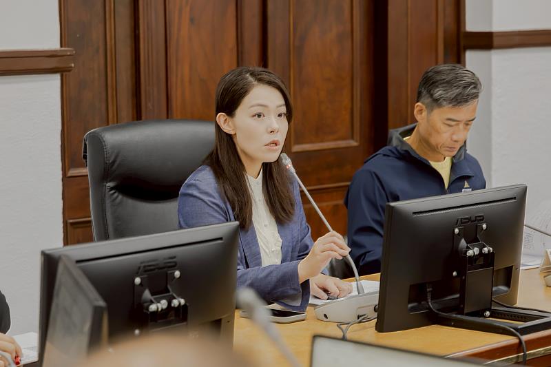 高虹安市長主持本週市務會議。