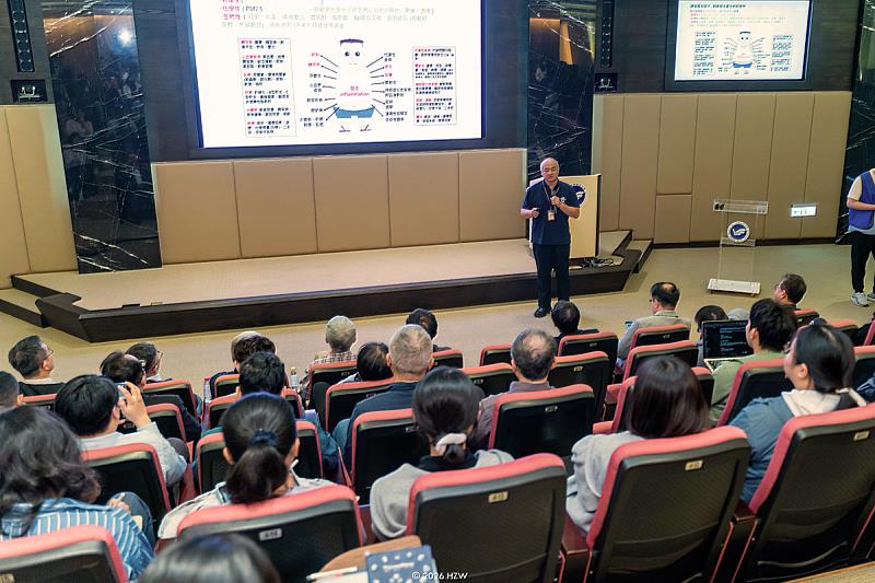 王育民院長指出，發炎是與癌症、器官纖維化、神經退化及多種慢性疾病密切相關的重要生物機制。