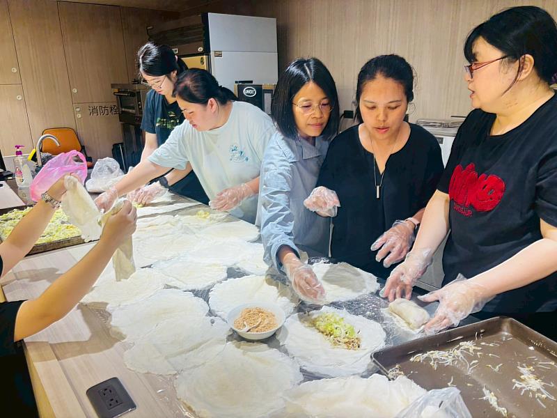 多國學生共享文化時光。