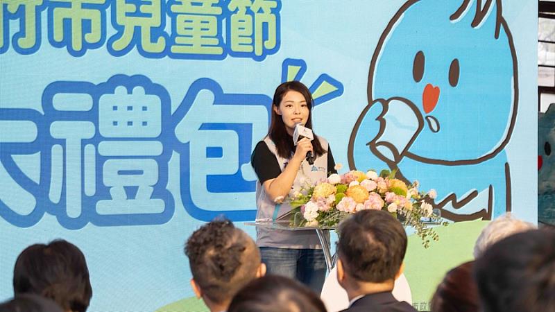 高虹安市長致詞。