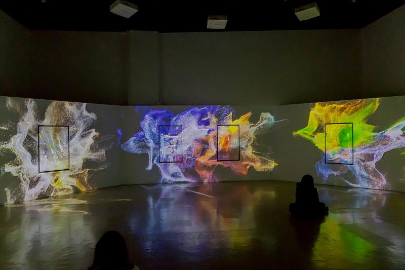 《這就是光》展場。