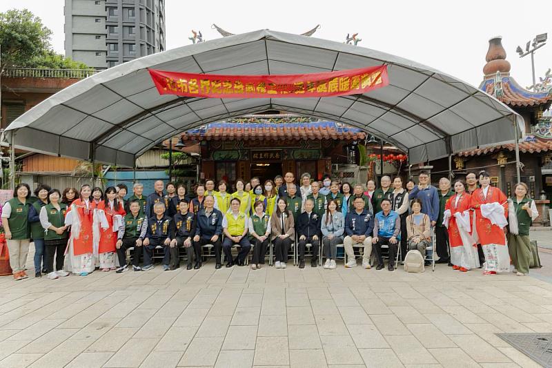 岳武穆王923週年聖誕，高虹安市長赴關帝廟祝壽。