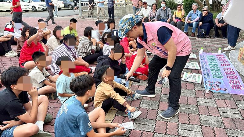 閱讀傳愛到臺東 救國團攜手各界關懷兒童之家