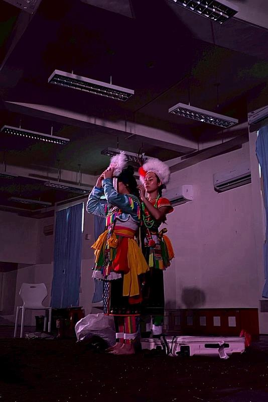 彩排紀錄照－林依璇Kayting・ Hana 、 王芃元 Panay・Afan《出“fa” 了，kami》。