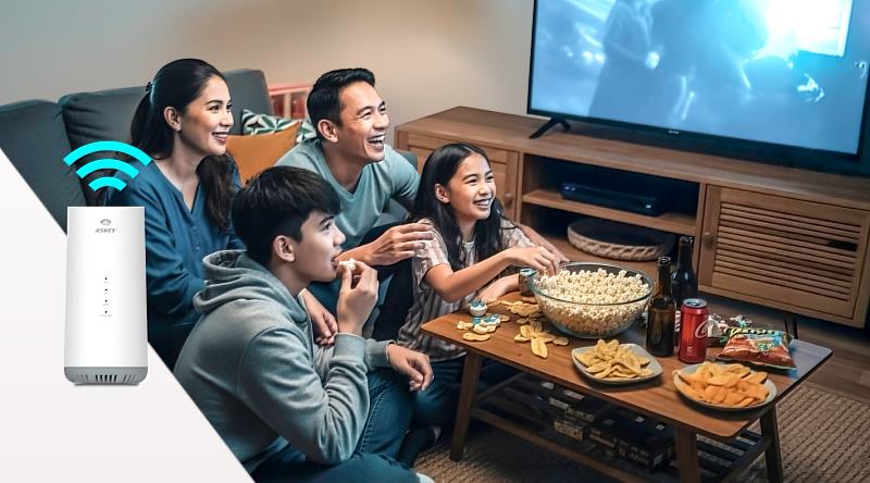 家用寬頻新選擇 遠傳推出「5G家用寬頻－居家娛樂包」