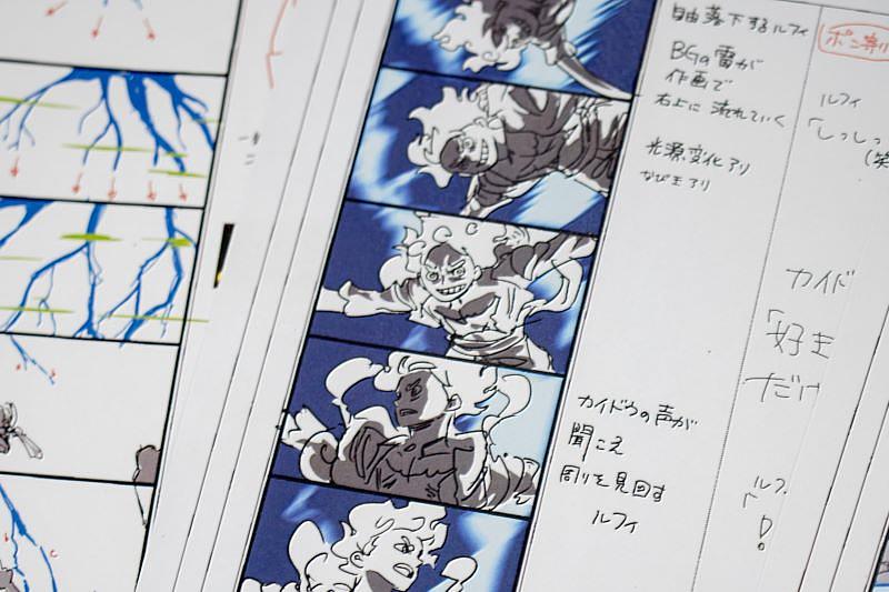 珍藏動畫手稿展出。