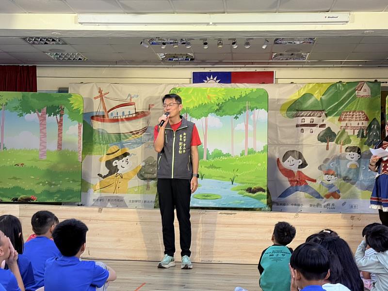 北海童樂繪相劇在金石115金石兒童藝文月金山四校巡演熱力起跑