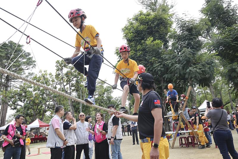 諸羅森友會由市府跨局處設計闖關活動