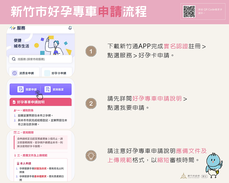 好孕專車申請流程