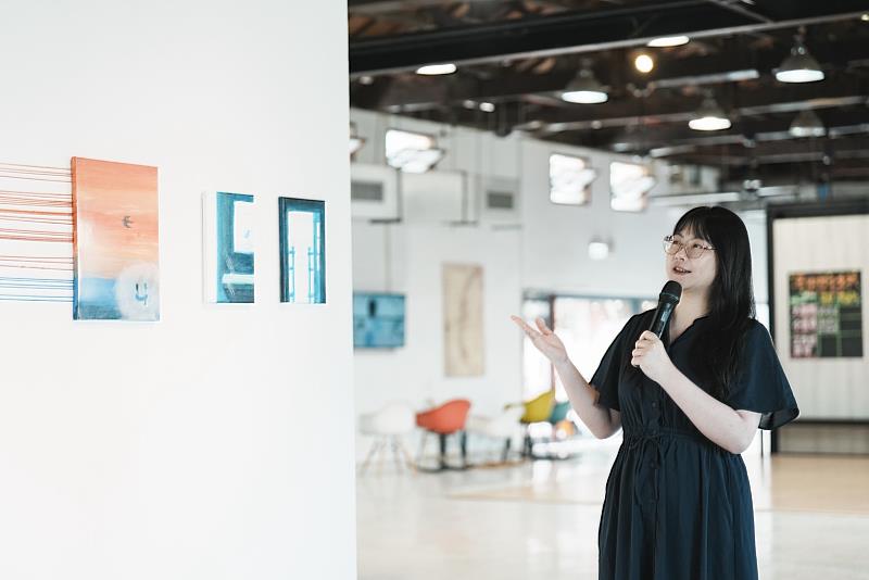 藝術家李妘巧作品導覽。