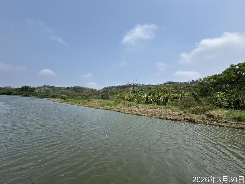 竹市府完成第三區清淤 跨單位聯手攔截布袋蓮