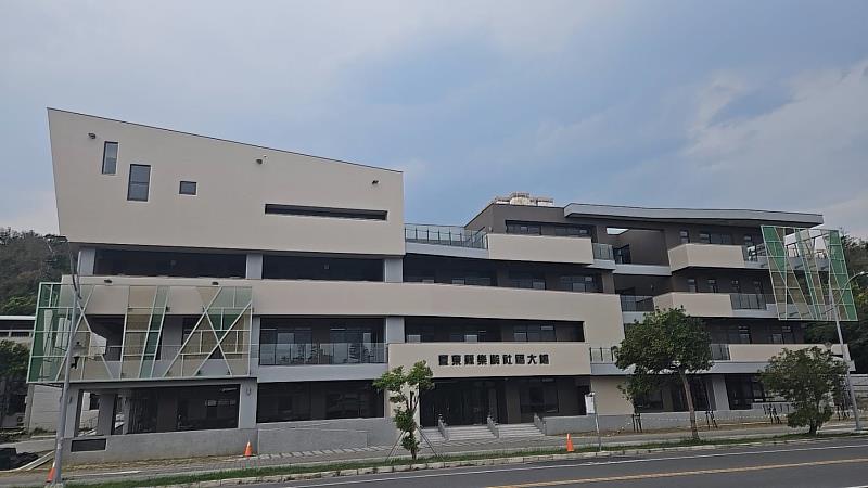 臺東全齡照顧再升級！樂齡社福大樓預計5月試營運10月啟用(照片台東縣政府提供)