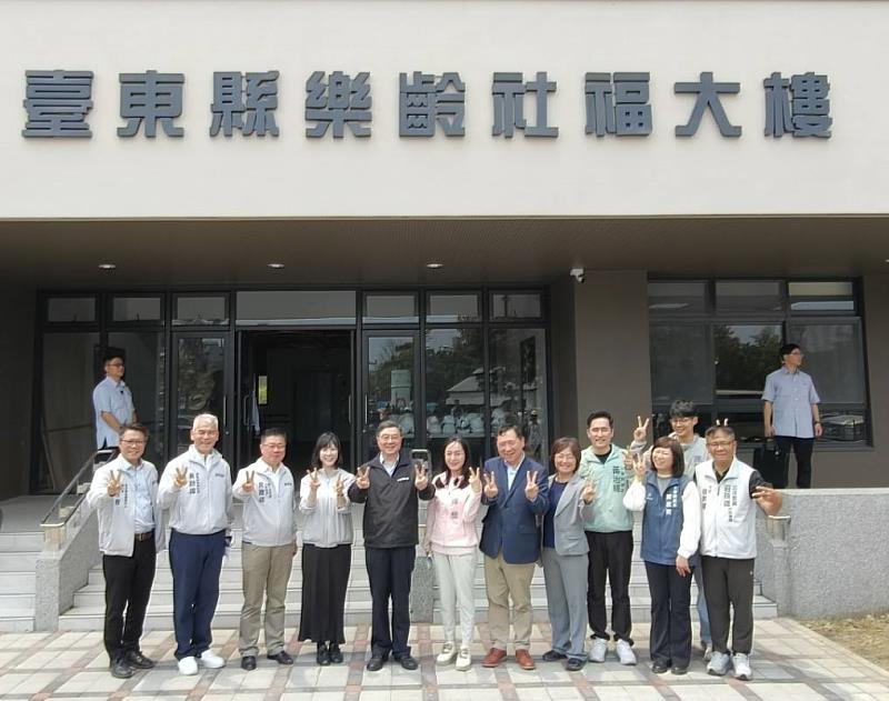 臺東全齡照顧再升級！樂齡社福大樓預計5月試營運10月啟用(照片台東縣政府提供)