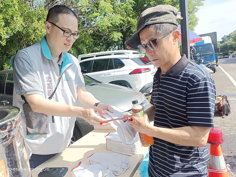 區公所同仁協勤情形