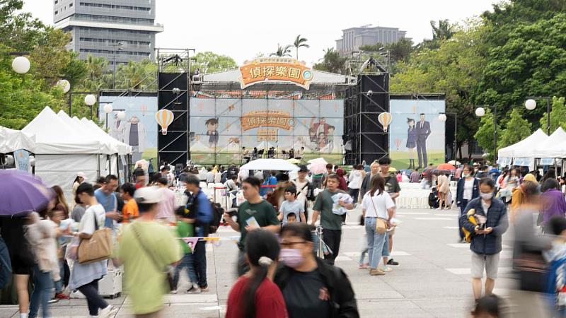 活動現場吸引許多民眾前往同樂