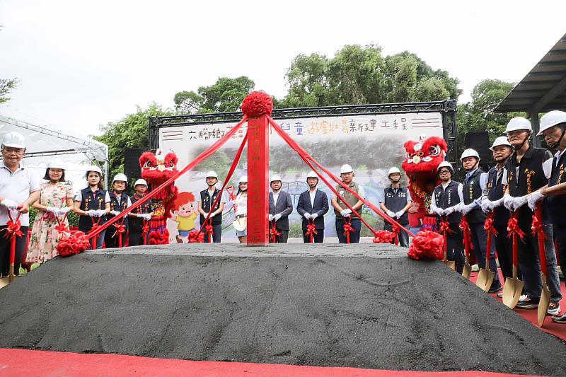 嘉義縣特色遊戲場再+1　蒜頭國小附設遊戲場動土