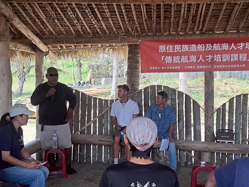 臺東原住民造舟航海人才培訓計畫-跨島嶼帆船培訓課程正式開訓