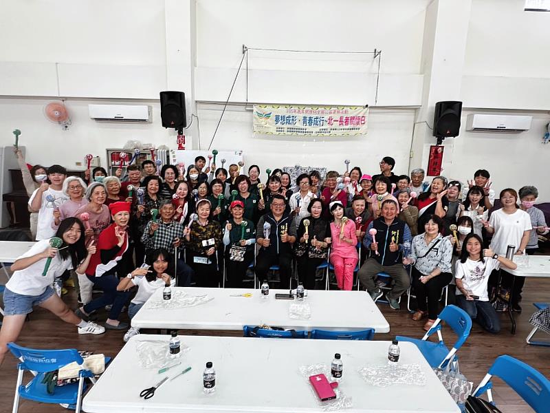 青籌會主辦公益活動－北一長者關懷活動。