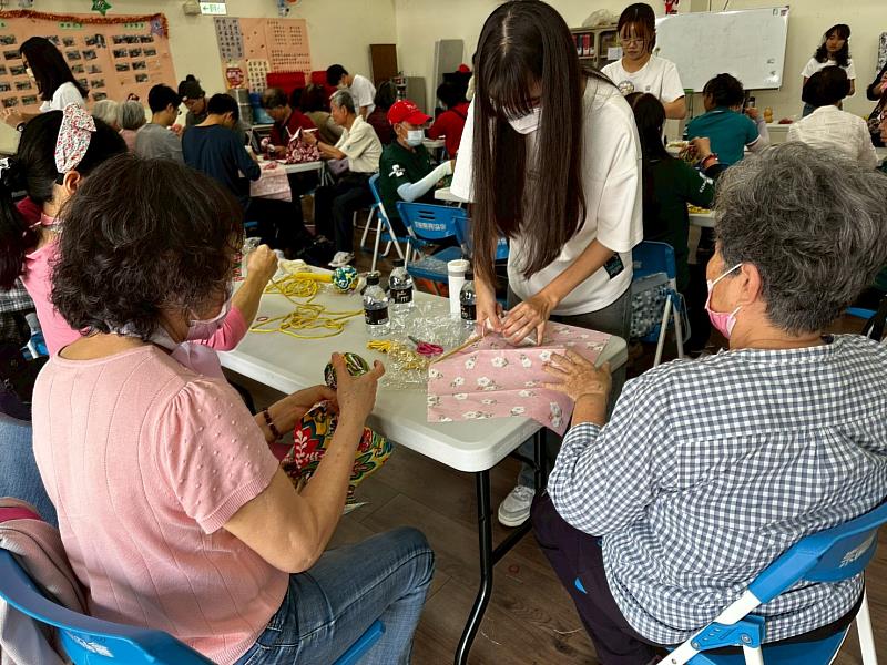 青籌會主辦公益活動-北一長者關懷活動-製作過程。