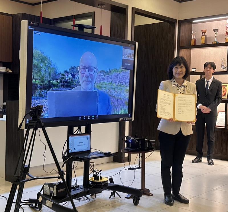 臺北城市科技大學與IPU New Zealand簽雙聯學制。