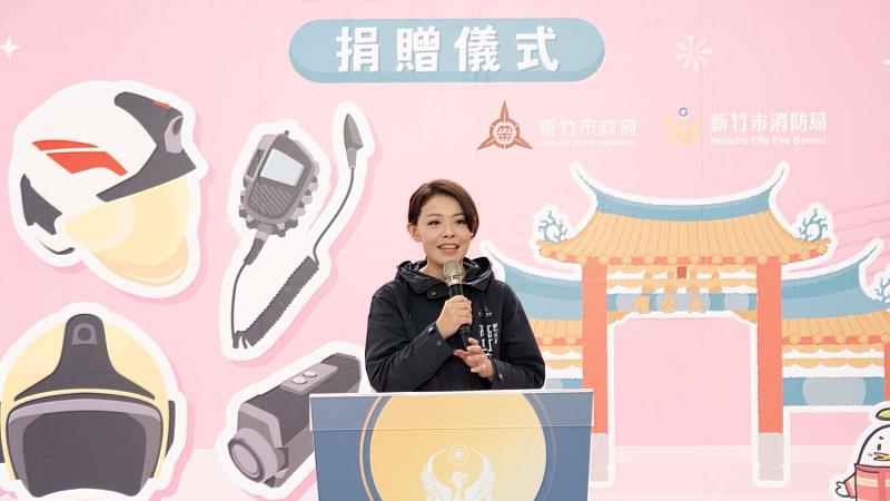 高虹安市長致詞。