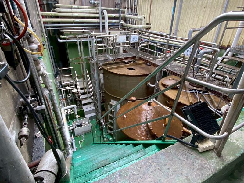 現勘事業廢水區皆採明管設計。