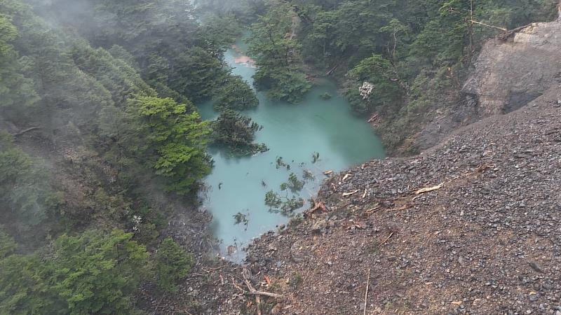 有關合歡溪上游堰塞湖 林業保育署臺中分署後續說明