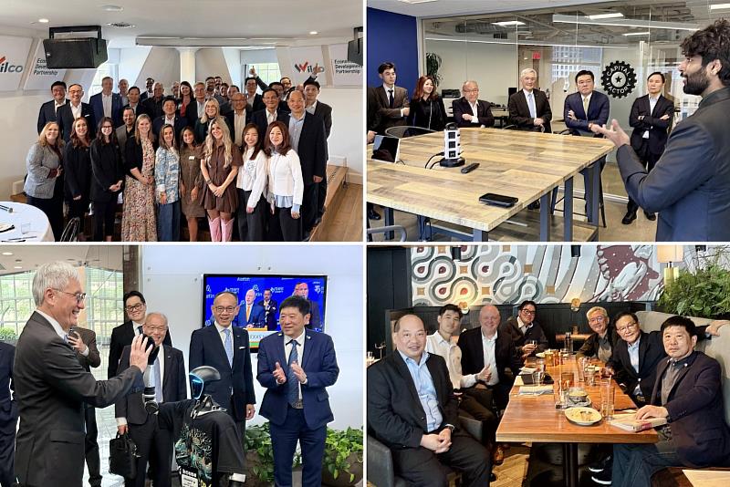 IEAT訪團與Wilco EDP、Capital Factory及CNP企業交流合影。