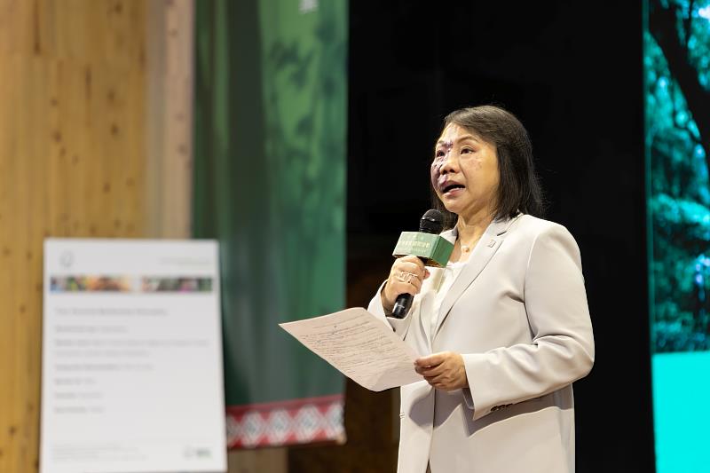 FSC亞太地區總監鄭燕莉致詞。