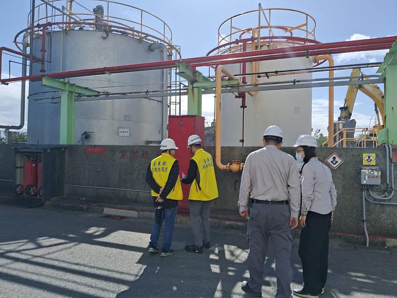 強化油品貯存管理 臺東從源頭守護土壤與地下水