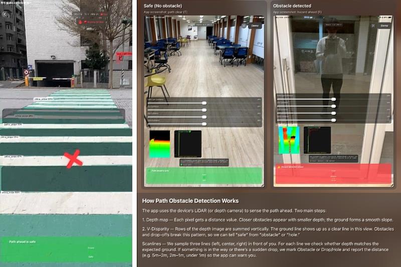 《Way_Finder_AI》是一款專為視障人士量身打造戶外導航與安全輔助系統的APP。