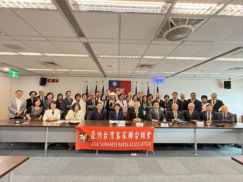 亞洲台灣客家聯合總會拜會客家委員會。