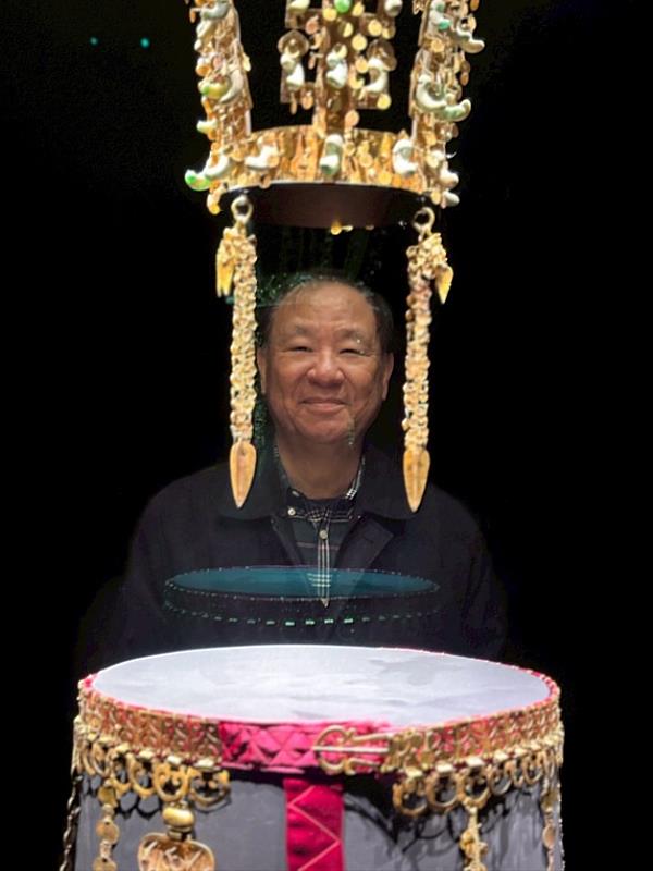 救國團葛永光主任參觀慶州博物館。