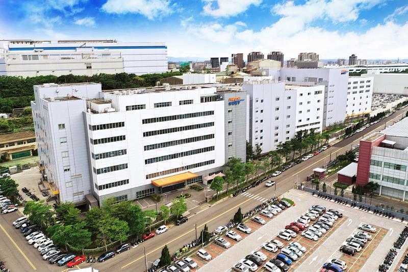 群聯電子股份有限公司廠區外觀全景。