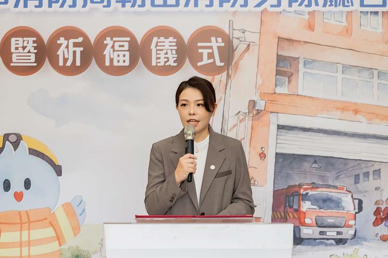 市長高虹安致詞。