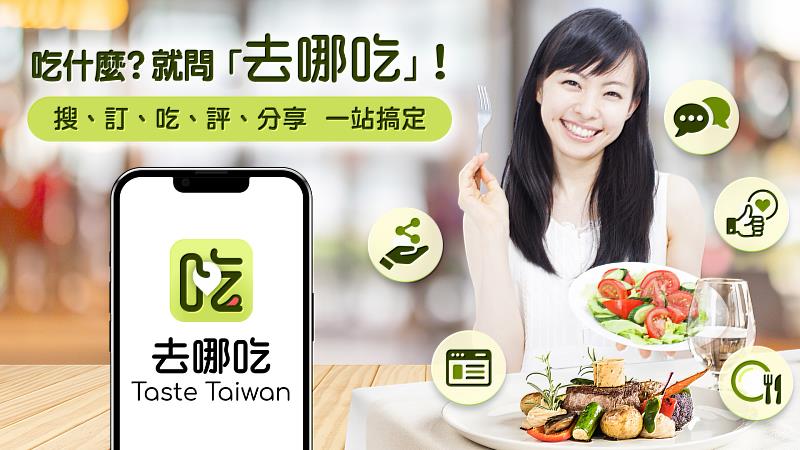 一、遠傳「去哪吃Taste Taiwan」平台重磅上市,整合「搜、訂、吃、評、分享」打造一站式餐飲服務。
