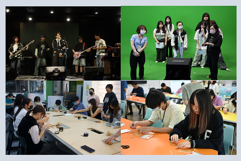 南臺科大「數位夢想啟航營」大獲好評，流音系、資傳系、視傳系及產設系等豐富多元的沉浸式體驗，引領學子深入探索數位與設計的魅力。