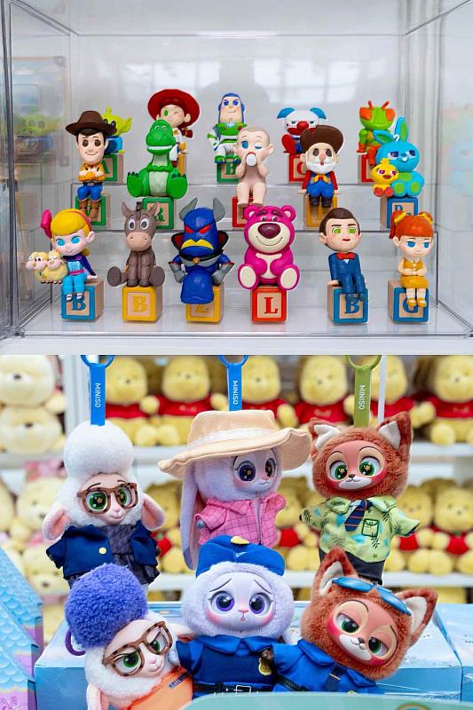 MINISO致力與國際人氣IP聯名合作，將大家喜愛的角色故事化為生活中觸手可及的陪伴小物，零時差提供心靈療癒和快樂。（資料來源：MINISO）