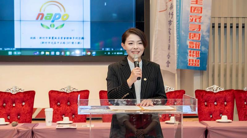 市長高虹安致詞將持續與全家盟合作，促進教育資源共享，提升學習環境。