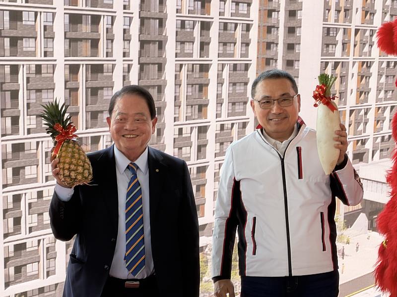 三鶯線三峽站出入口2開工祈福典禮。