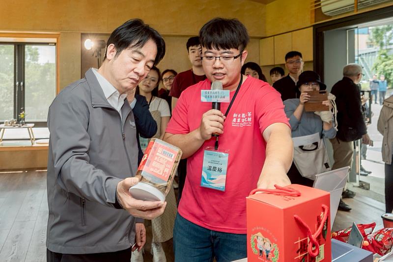 台東紅烏龍展現精品實力！賴總統親訪肯定職人匠心