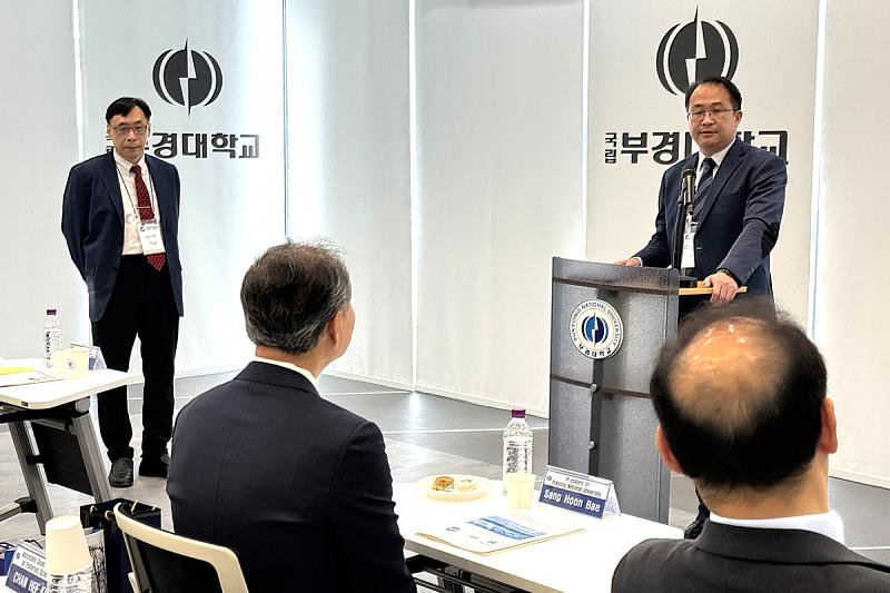 海大范佳銘國際長感謝釜慶大學對本次交流的重視。