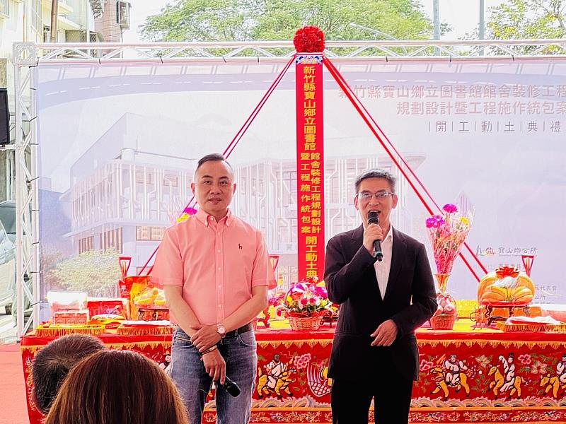 客委會吳克能主秘致詞。