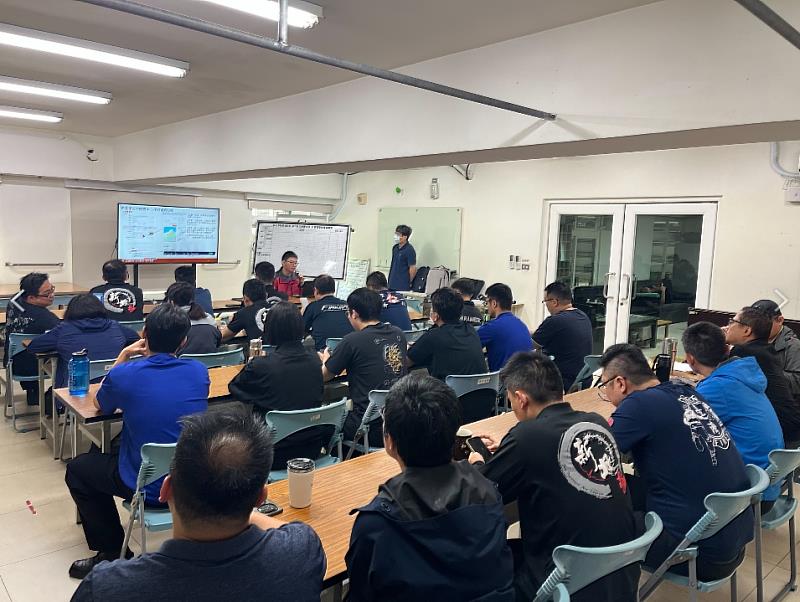 消防局外勤大隊EMIS教育訓練。