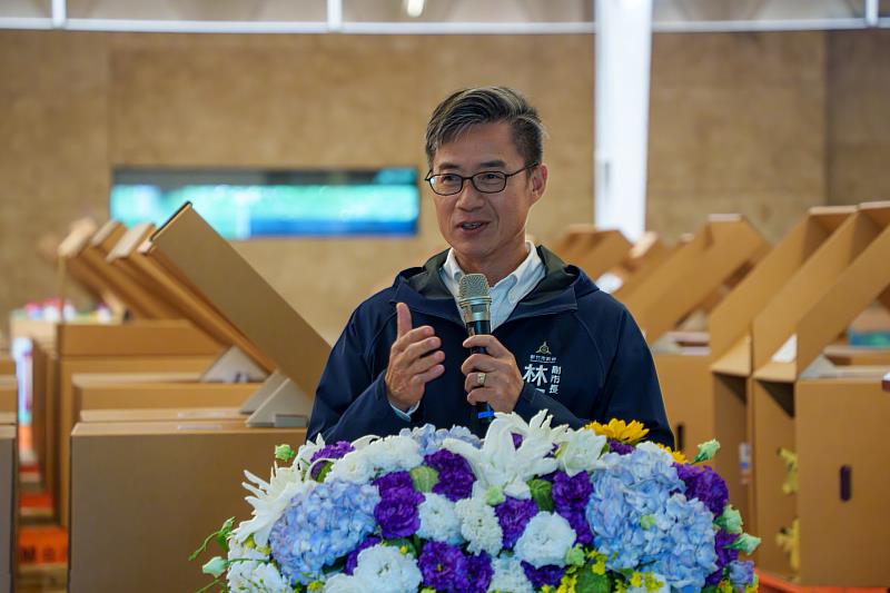 2026春之清華藝術節開幕,林琨瀚副市長致詞。