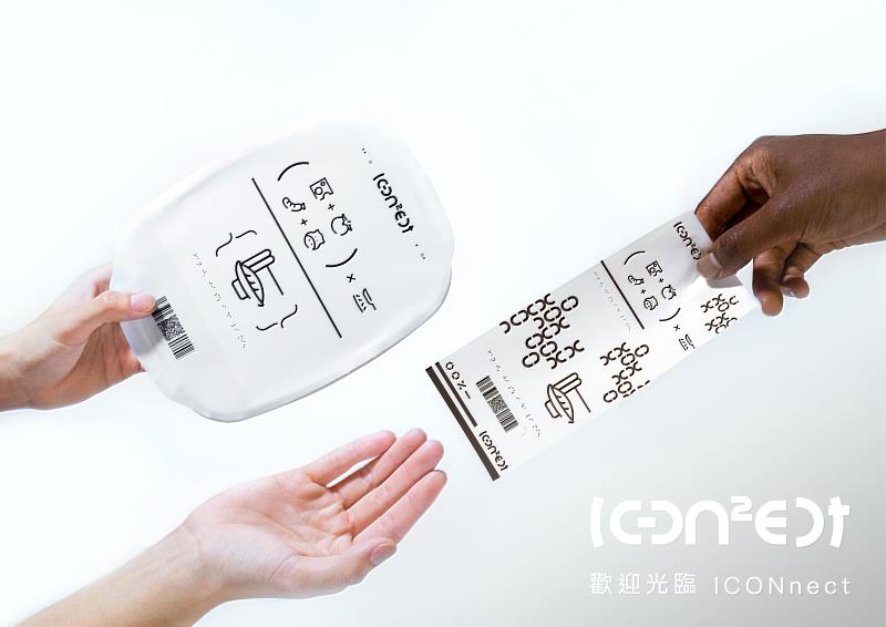 傳達設計類入圍作品：歡迎光臨 ICONnect（國立臺灣藝術大學 視覺傳達設計學系）