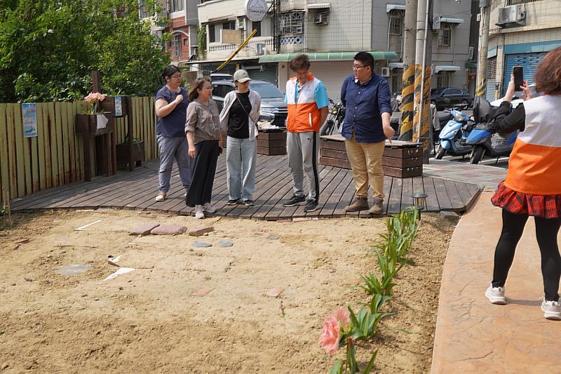 竹市社區規劃師環境改善計畫期中訪視啟動。
