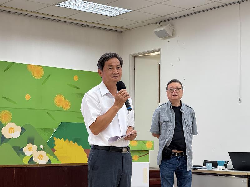 李政賢分署長開訓。