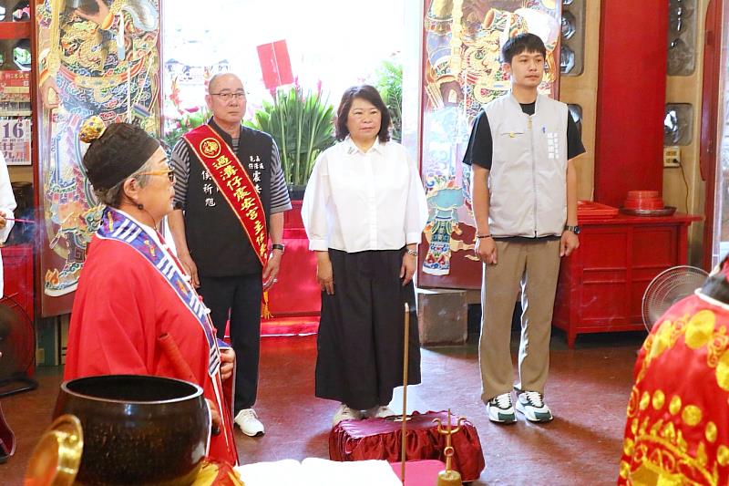 黃敏惠市長擔任祝聖大典主祭官