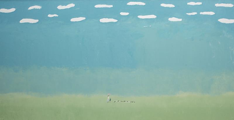 漢雅軒_葉世強_大地之歌_油彩、畫布_217x419cm_2009